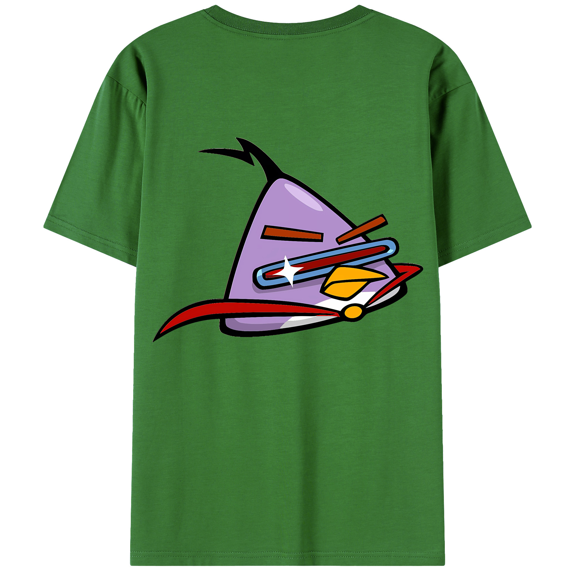 （画像用） Angry Birds アングリーバード レディース半袖Tシャツ(バックプリント)